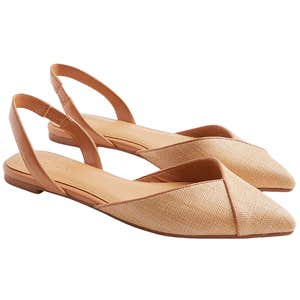 j.crew factory, J.Crew Factory Woven Slingback Flats
