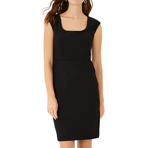 anntaylor, Ann Taylor The Scoop Neck Dress In Bi-Stretch