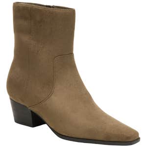 old navy, Old Navy Faux-Suede Low-Heel Booties for Women