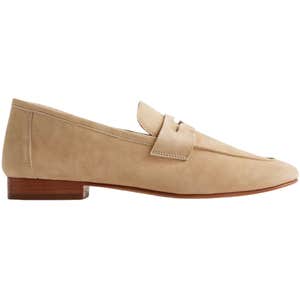 quince, Quince Italian Suede Penny Loafer