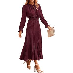 PRETTYGARDEN Casual Midi Dress