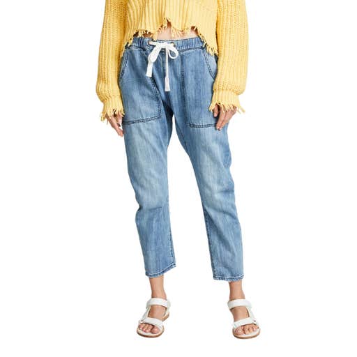shopbop, One Teaspoon Shabbies Drawstring Boyfriend Jeans