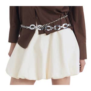 Mango Mini Balloon Skirt