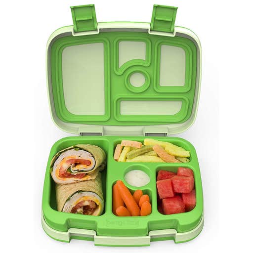 amazon, Bentgo Leak-Proof 5-Compartment Bento-Style Kids Lunch Box