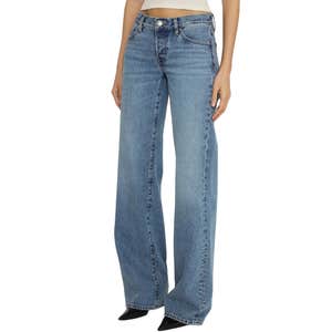 nordstrom, FRAME x Amelia Gray The Gray Relaxed Bootcut Jeans