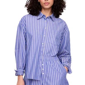 Gap Factory Poplin Oversized Shirt 