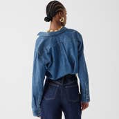 Denim And Chambray Shirts For Women
