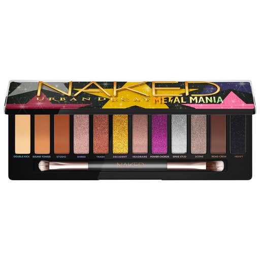 sephora, Urban Decay Naked Metal Mania Metallic Eyeshadow Palette