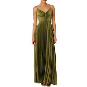 Petal & Pup Naira Pleated Maxi Dress