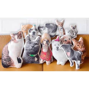Justyling Custom 3D Pet Photo Pillow