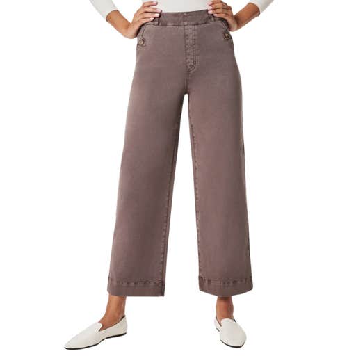 nordstrom, Spanx Stretch Twill Wide Leg Crop Pants