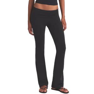 skims, Skims Cotton Jersey Foldover Pant