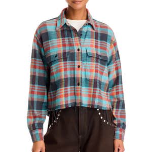 bloomingdale's, ASKK NY Crosby Cotton Plaid Shirt