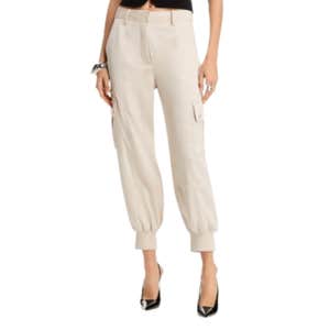 AQUA Satin Jogger Pants