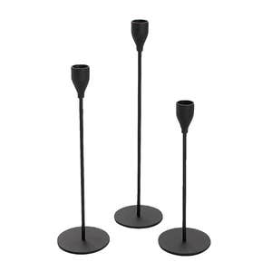 Ebern Designs 12.6'' H Metal Tabletop Candlesticks