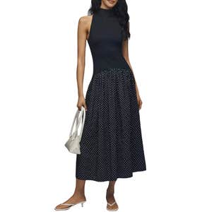 anthropologie, Maeve Mariana Drop-Waist Maxi Dress