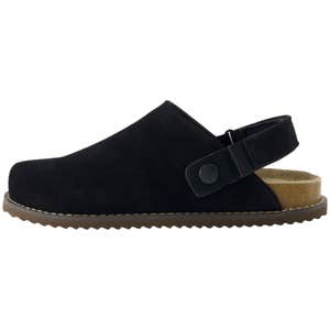 walmart, CUSHIONAIRE Boulder Genuine Suede Clog with Swivel Strap