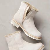 Shearling-Lined Boots
