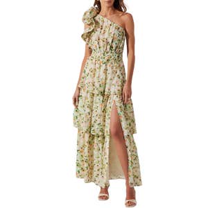 nordstrom rack, ASTR the Label Imelda Floral One-Shoulder Dress
