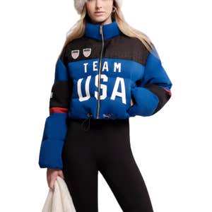 Off Season x Team USA Women's Cropped Puffer Jacket