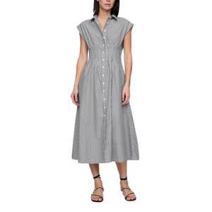 Gap Poplin Midi Shirtdress