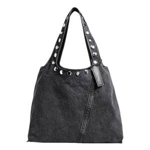 Shopbop; 3.1 Phillip Lim Washed Denim Market Tote With Studs