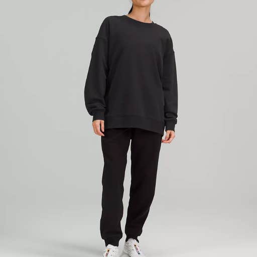 lululemon, Lululemon Perfectly Oversized Crew And Scuba High-Rise Jogger