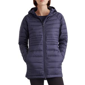 Quince Lightweight Down Packable Long Puffer Jacket