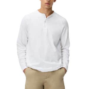 Quince Men's Organic Cotton Henley