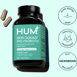 HUM Nutrition Skin Squad Pre+Probiotic