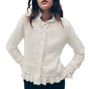 nordstrom, H&M Pointelle-knit Cardigan