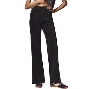 Maeve The Colette Corduroy Full-Length Wide-Leg Pants