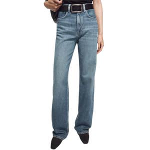 Massimo Dutti High-Waist Wide-Leg Jeans