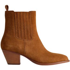 quince, Quince Italian Leather Western Chelsea Ankle Boot