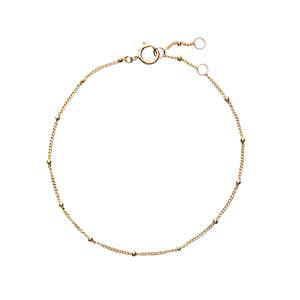 Quince 14K Gold Bead Station Bracelet