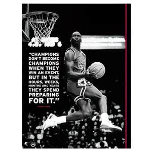 fathead, Fathead Michael Jordan Inspirational Peel & Stick Poster