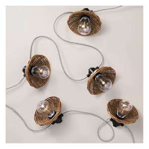 Hearth & Hand LED Wired Indoor/Outdoor Shade String Lights