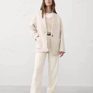 Banana Republic Factory Knit Bouclé Coat