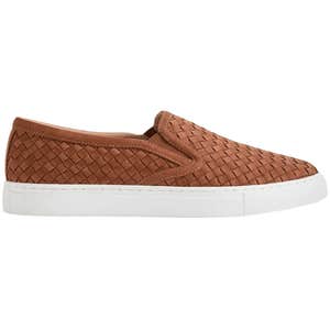 Quince 100% Handwoven Leather Slip On Sneaker