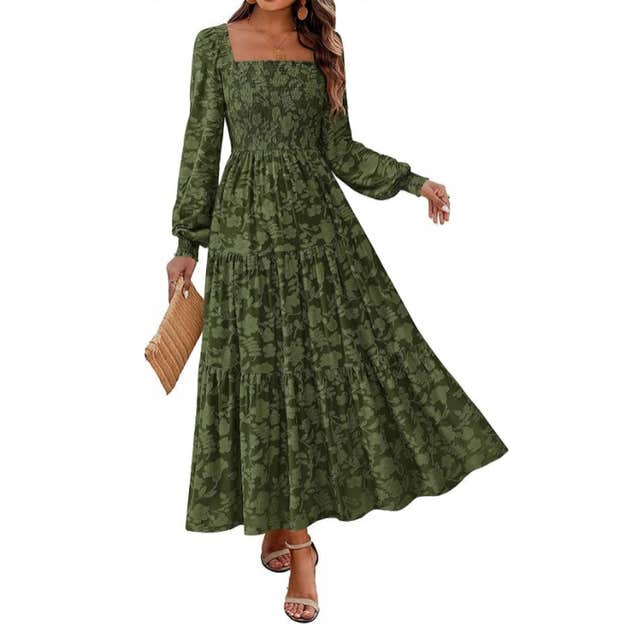 Amazon; KIRUNDO Long Sleeve Dress