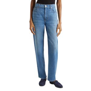 Veronica Beard Harley Barrel Leg Jeans