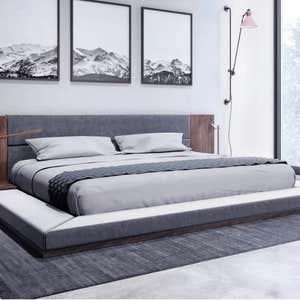 All Modern Amalie Upholstered Bed