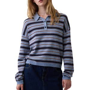 gap, Gap 100% Cotton Relaxed Polo Sweater