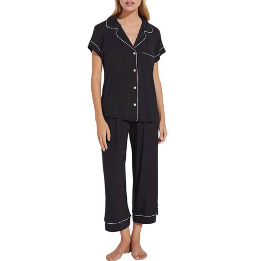 nordstrom, Eberjey Gisele Jersey Knit Crop Pajamas