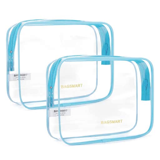 amazon, BAGSMART Clear Toiletry Bag
