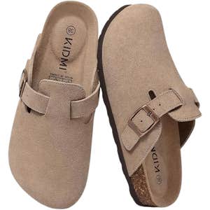 amazon, KIDMI Genuine Suede Clogs