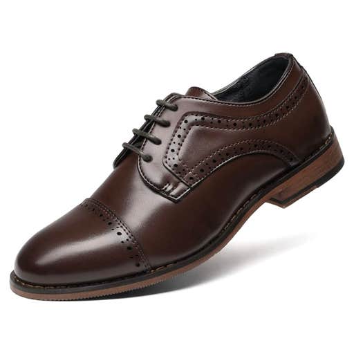amazon, Bruno Marc Boy's Prince-K Classic Oxfords Dress Shoes