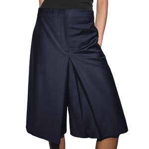 zara, Zara ZW Collection Long Wool Blend Shorts