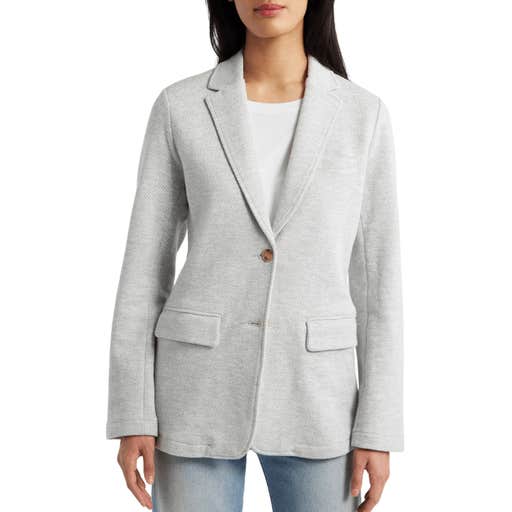 nordstrom, Faherty Inlet Cotton Blend Knit Blazer