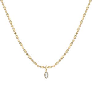 amazon, PAVOI CZ Dainty Pendant Necklace Set